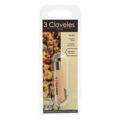 Couteau de poche avec porte-clés | 3 Claveles 2