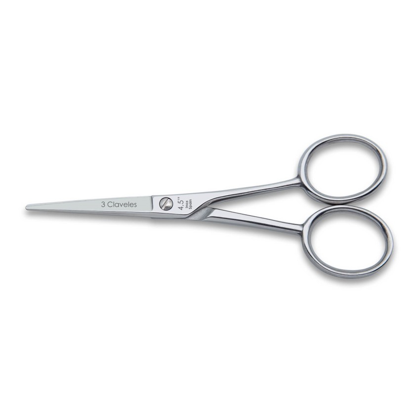 Stainless Steel Straight Mustache Scissors forged