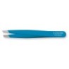 Pinza Depilar Sesgada Azul