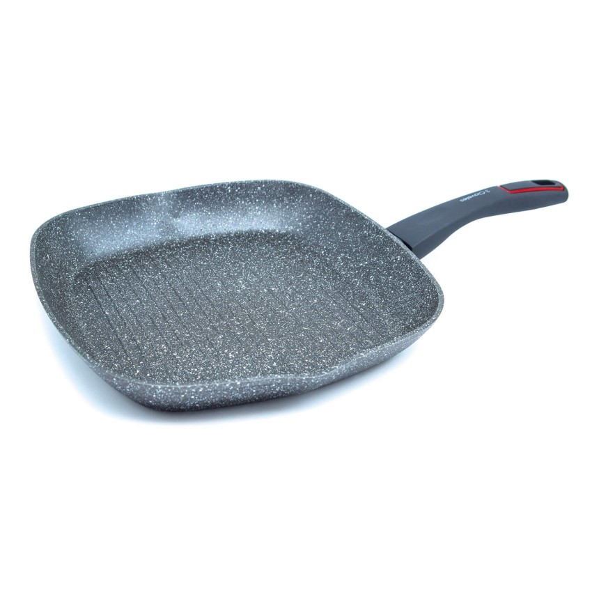 Poêle à griller 28 x 28 x 4,5 cm Grey