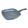 Poêle à griller 28 x 28 x 4,5 cm Grey