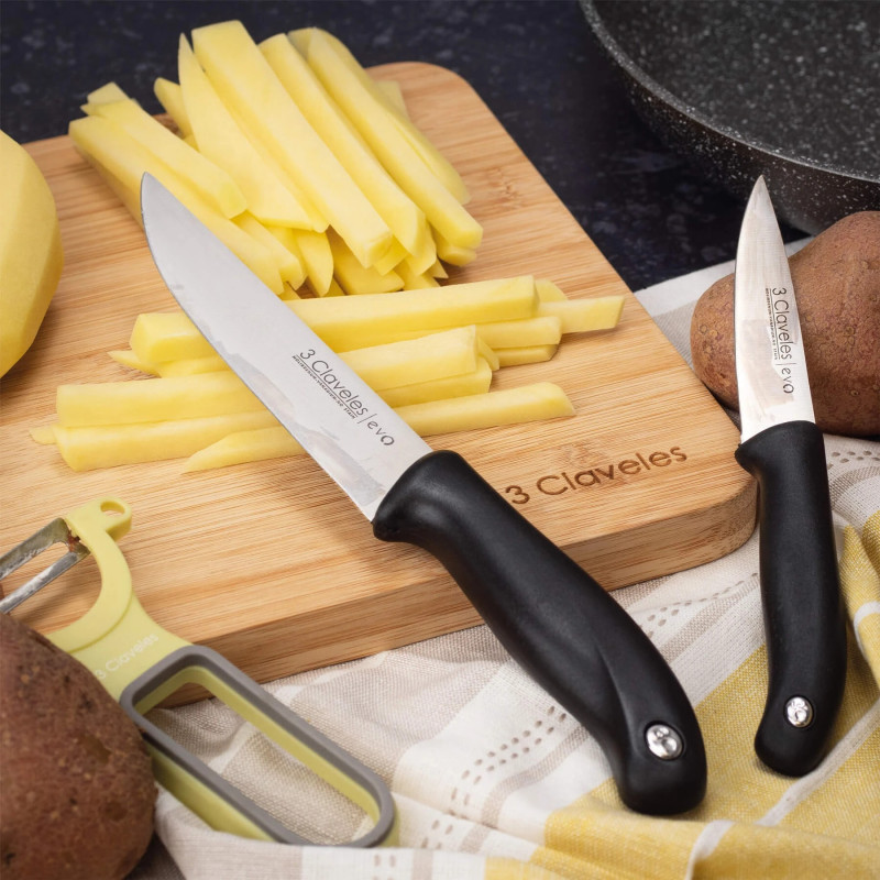 3Claveles_Cuchillo_Cocina_Evo