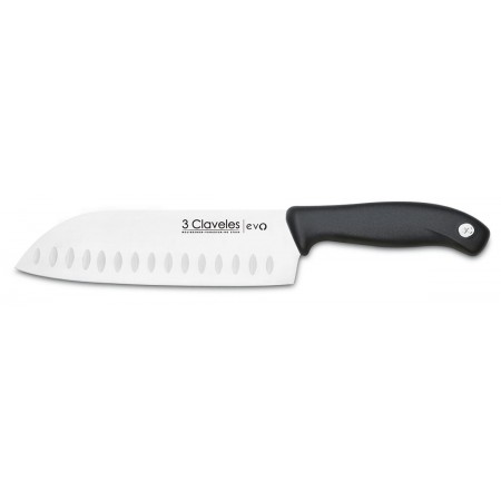 Couteau Santoku avec Alvéoles Evo