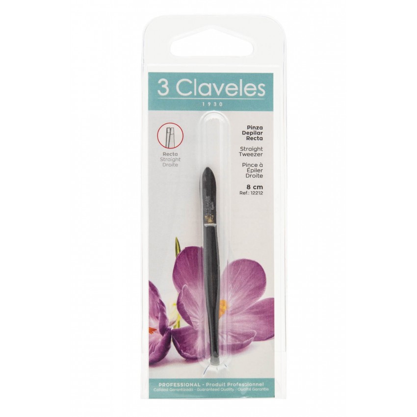 Straight Tweezer Black