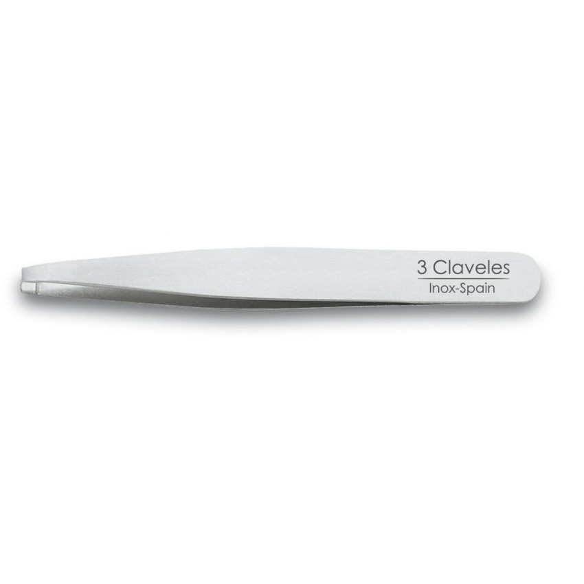 Pinza Depilar Recta Inox