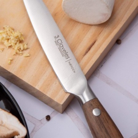  3 Claveles Cuchillo de cocina profesional Kimura cuchillo muy  ligero utensilios de cocina muy duraderos 13cm-5 hoja : Hogar y Cocina