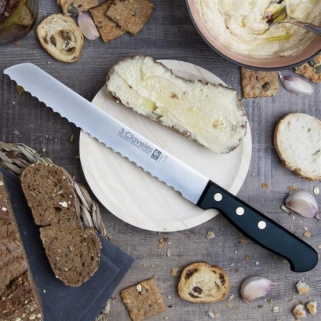 Bondoo Premium Dough Knife et 10 couteaux couteau à pain/lame avec housse  de protection