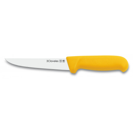 Wide Boning Knife yellow