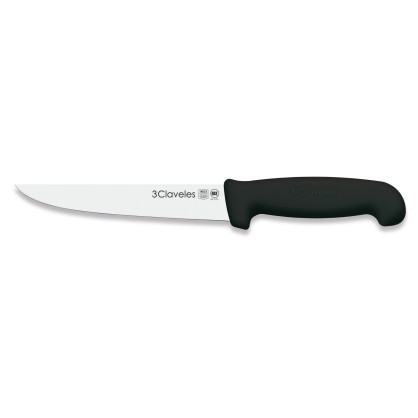 Cuchillo Deshuesar Ancho negro | 3 Claveles