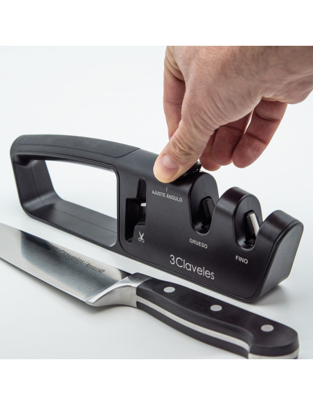 Afilador de Cuchillos y Tijeras con Ángulo Ajustable