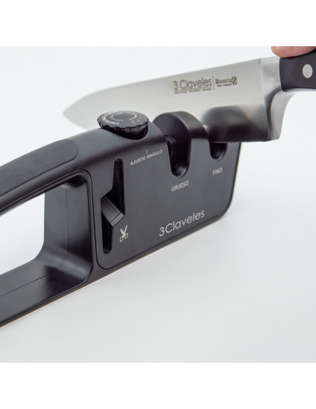 Afilador de Cuchillos y Tijeras con Ángulo Ajustable