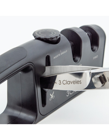 Afilador de Cuchillos y Tijeras con Ángulo Ajustable
