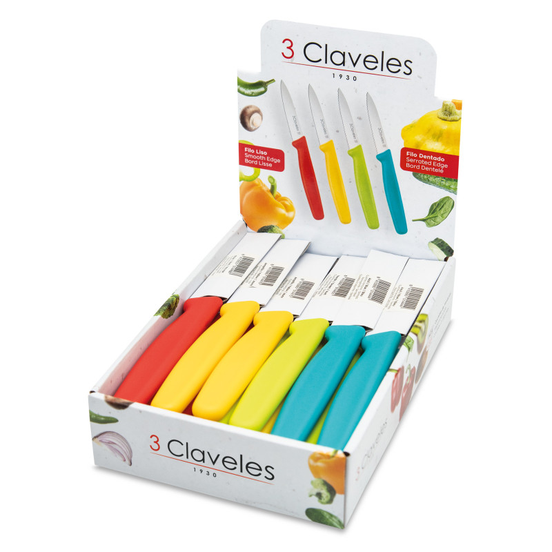 Expositor Cuchillo Verduras 24 Ud