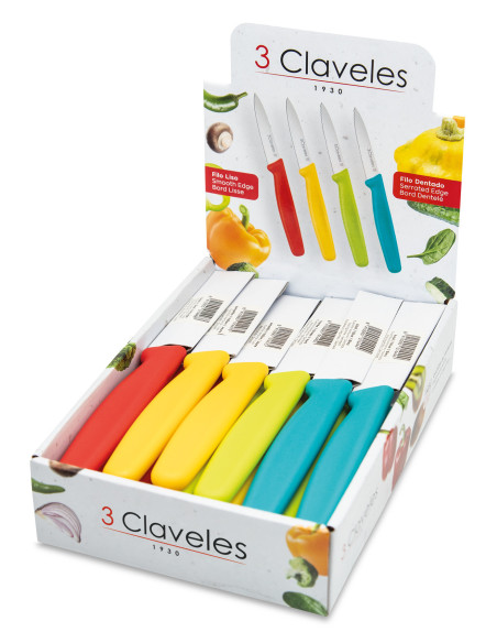 Expositor Cuchillo Verduras 24 Ud