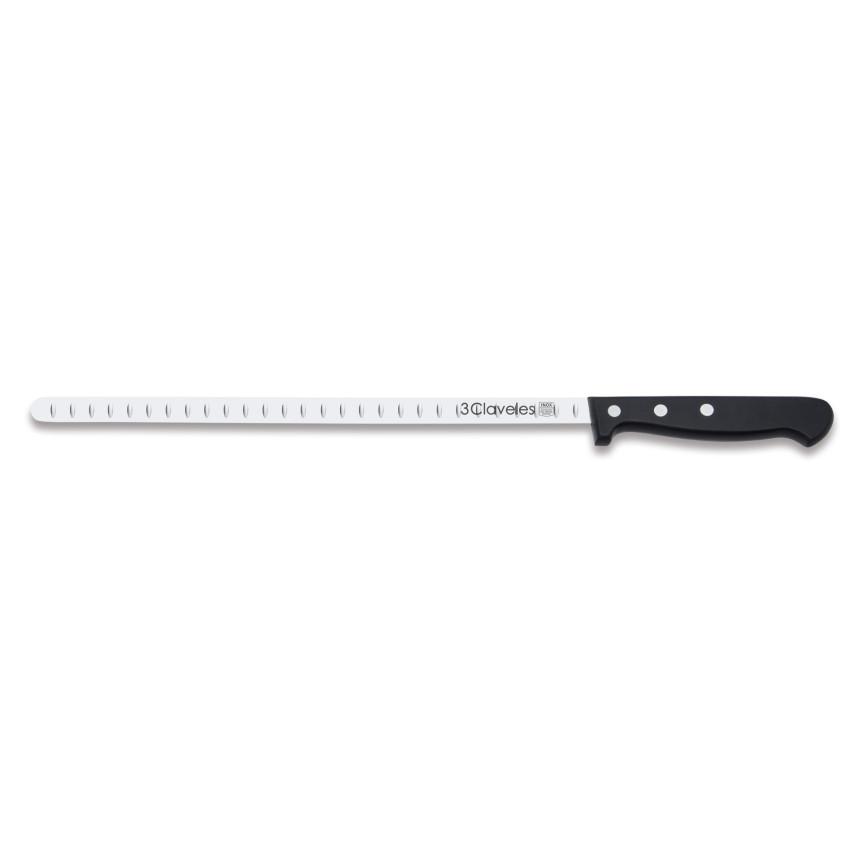 Cuchillo Jamonero Alveolado Estrecho