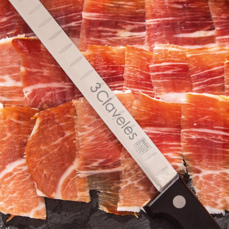 Cuchillo Jamonero Alveolado Estrecho