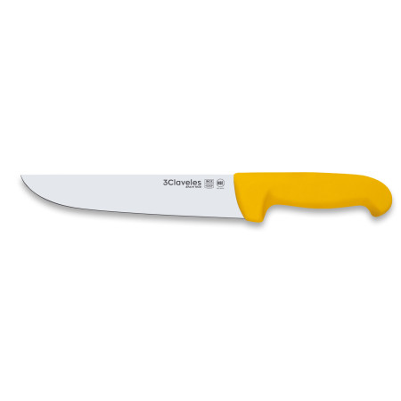 Couteau Boucher PP-TPR jaune