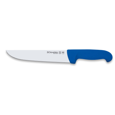 Cuchillo Carnicero azul