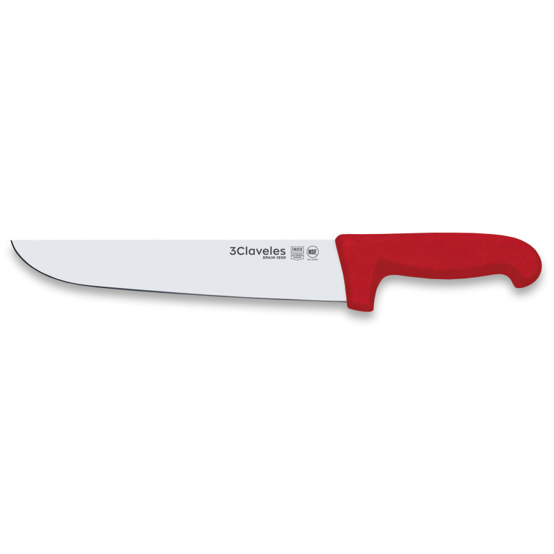 Cuchillo Carnicero rojo