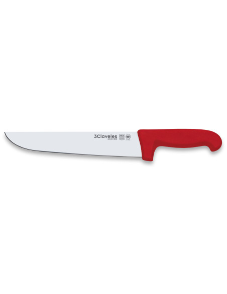 Cuchillo Carnicero rojo
