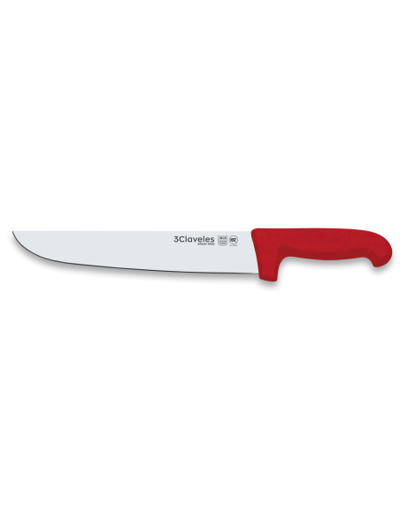 Cuchillo Carnicero rojo