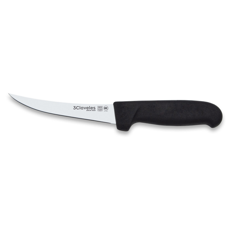 Cuchillo Deshuesar Curvo negro