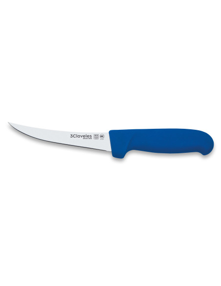 Cuchillo Deshuesar Curvo azul