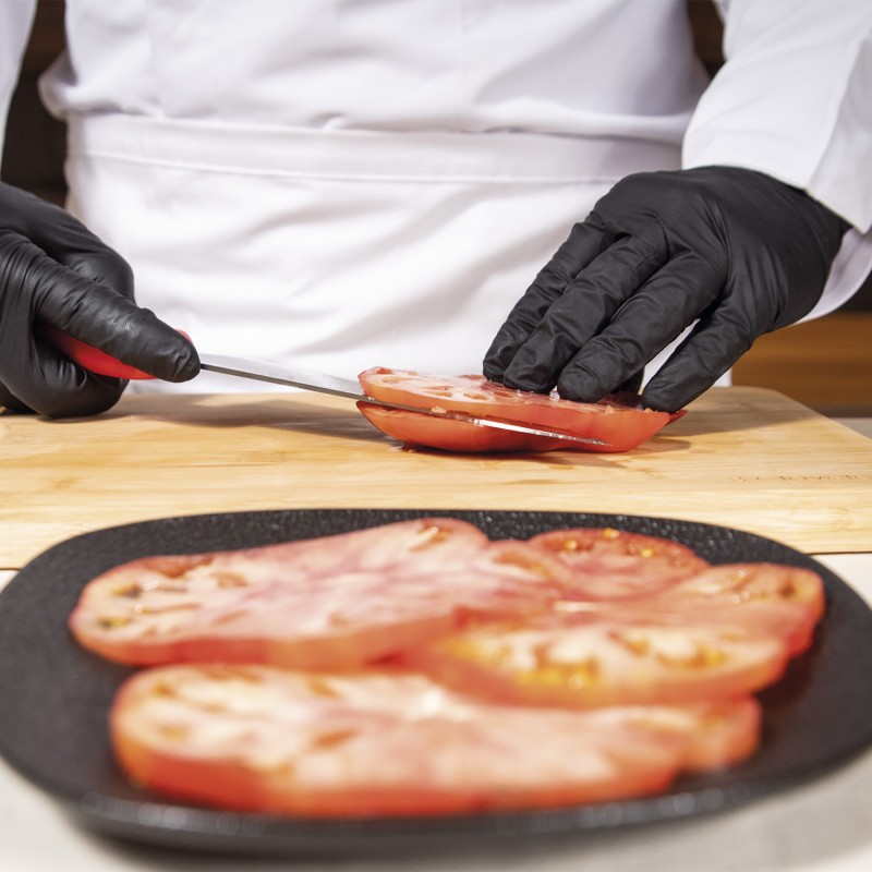 Couteau d’Office Cook Rouge 20 cm | Cuisine Professionnelle