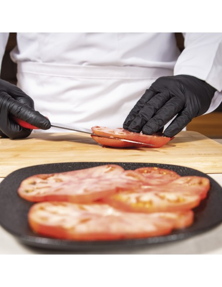 Couteau d’Office Cook Rouge 20 cm | Cuisine Professionnelle