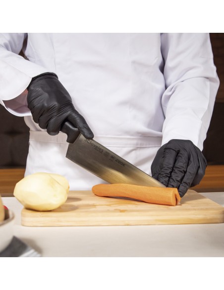 Couteau d’Office Cook Noir 25 cm | Cuisine Professionnelle