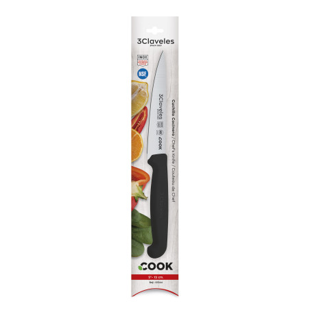 Cuchillo Cocinero Cook Negro
