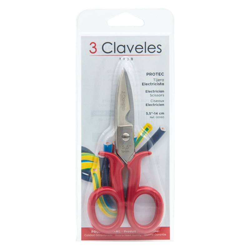 Ciseaux Electricien Professionnel | 3 Claveles