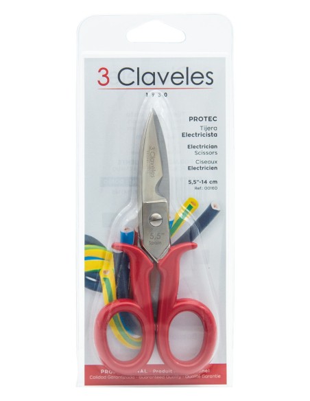 Professional Electrician Scissors Protec | 3 Claveles