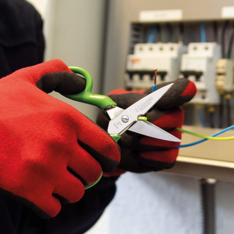 Ciseaux Electricien Professionnel | 3 Claveles