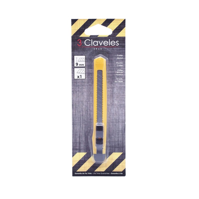 Safety Lock Nylon Cutter 9 mm | 3 Claveles