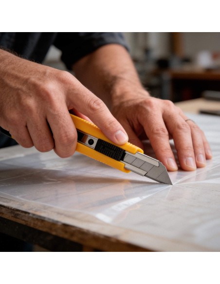 Cutter Nylon Cran de Sécurité | 3 Claveles
