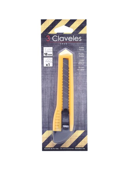 Safety Lock Nylon Cutter 18 mm | 3 Claveles