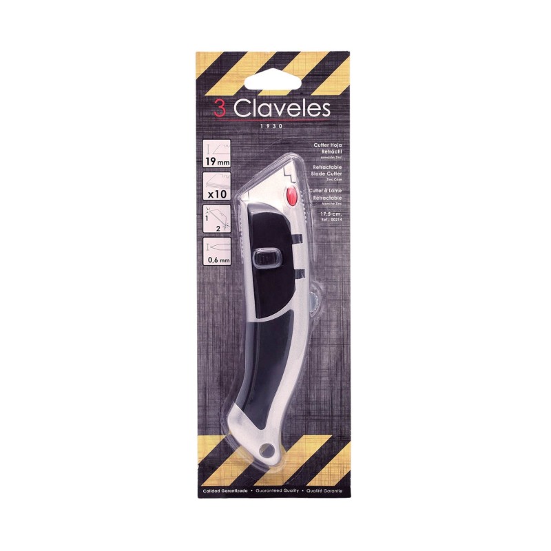 Retractable Blade Cutter | 3 Claveles