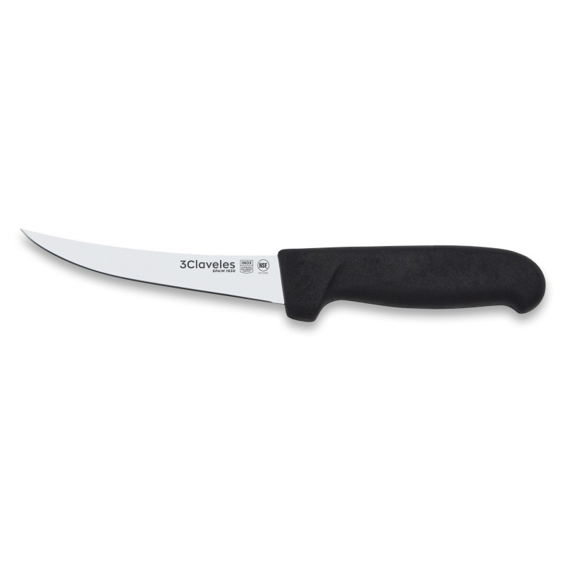 Proflex Semi-Flexible Curve Boning Knife black | 3 Claveles
