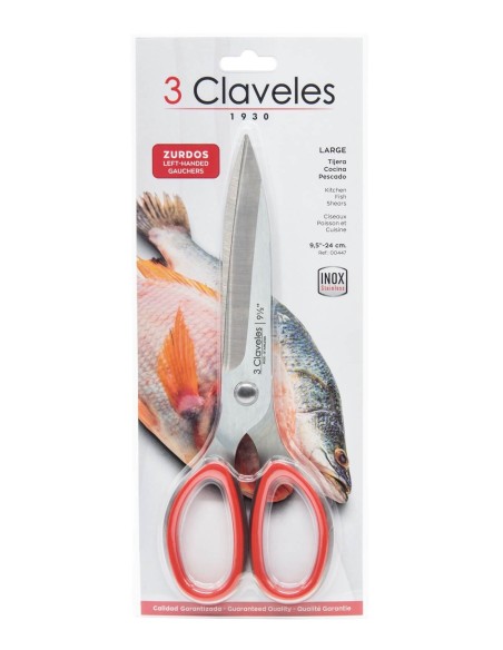 Left-Handed Large Kitchen - Fish Shears | 3 Claveles