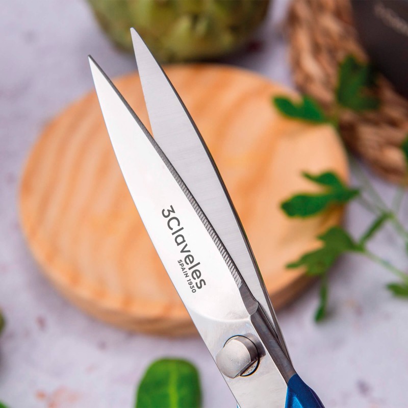 Tijera Cocina Master Azul