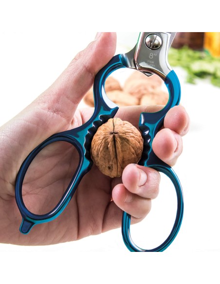 Ciseaux Cuisine Plusieurs Usages Bleu | 3 Claveles