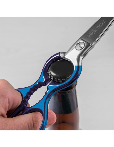 Tijera Cocina Varios Usos Azul