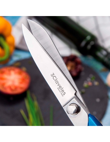 Professional Kitchen Shears Blue | 3 Claveles
