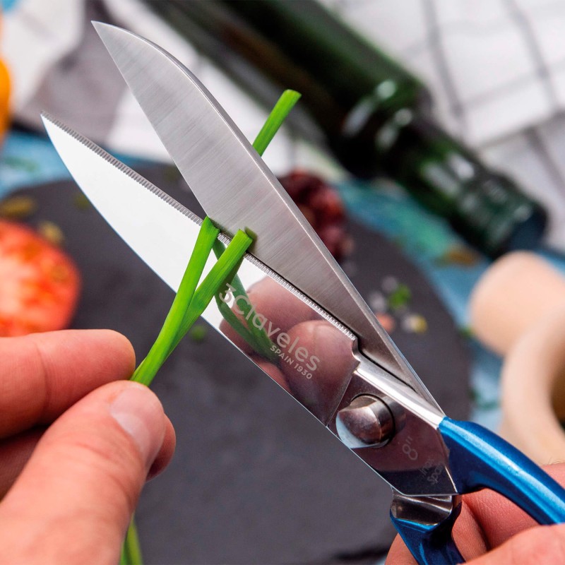 Professional Kitchen Shears Blue | 3 Claveles
