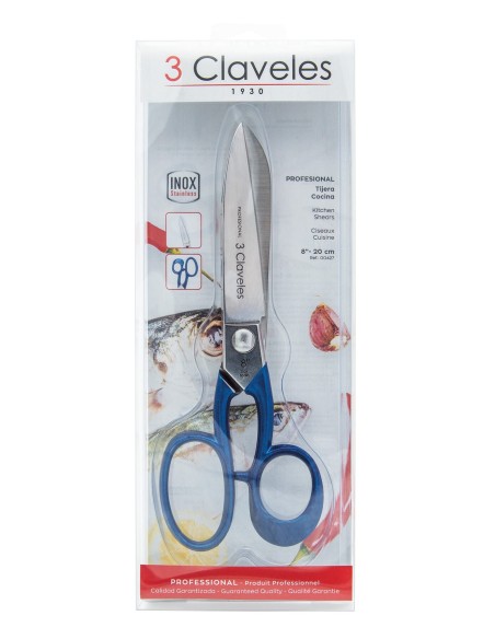Professional Kitchen Shears Blue | 3 Claveles