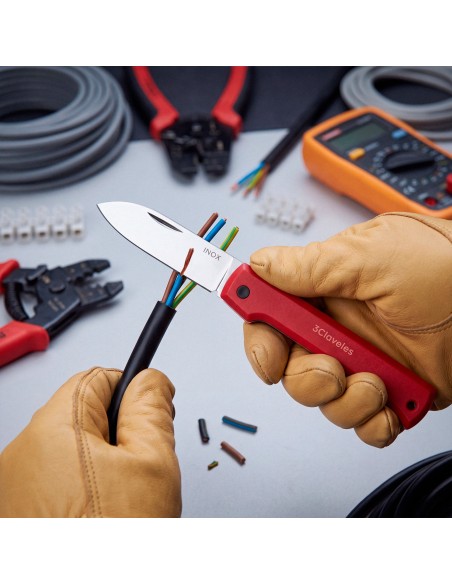 Couteau Electricien Professionnel | 3 Claveles