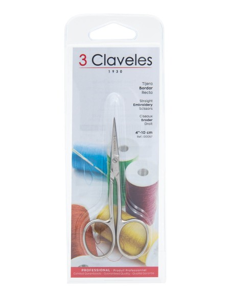 Ciseaux Broder Droit | 3 Claveles
