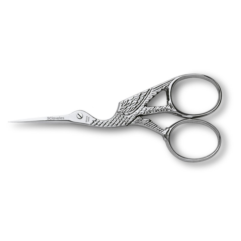Stork Embroidery Scissors | 3 Claveles