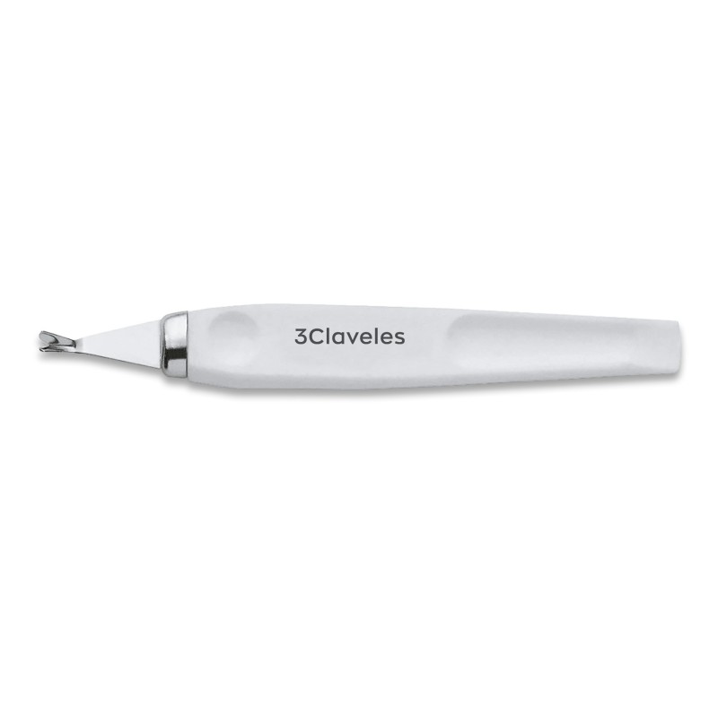 Cuticle Knife white | 3 Claveles